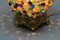 Multi-Colored Beaded Murano Glass Table Lamp with Bronze Base, Image 10