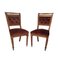 Antique Edwardian Entryway Chairs, Set of 2 1