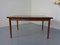 Rosewood Extendable Dining Table, Denmark, 1960s 1