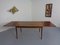 Rosewood Extendable Dining Table, Denmark, 1960s, Image 9