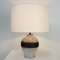 French Ceramic Table Lamp, 1940s, Image 1