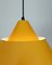 Mid-Century Danish Yellow Zone Pendant Lamp by Jo Hammerborg for Fog & Menup, 1960s 4