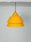 Mid-Century Danish Yellow Zone Pendant Lamp by Jo Hammerborg for Fog & Menup, 1960s 6
