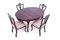 Table and Chairs, 1910, Set of 5 8