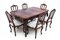 Antiker Tisch und Stühle, 1900, 7er Set 1
