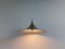 Lampe à Suspension Semi Couleur Dorée par Claus Bonderup & Torsten Thorup pour Fog & Menup, Danemark, 1960s 6