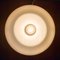 Opalglas Mushroom Tischlampe von Venini, 1960er 7