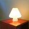 Opaline Glass Mushroom Table Lamp from Venini, 1960s 3