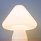 Opalglas Mushroom Tischlampe von Venini, 1960er 9