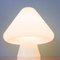 Opaline Glass Mushroom Table Lamp from Venini, 1960s 9