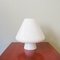Opalglas Mushroom Tischlampe von Venini, 1960er 1