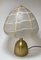 Murano Glas Messing Tischlampe von Angelo Brotto für Esperia, 1970er 7
