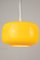 Suspension Ajustable en Verre Jaune, 1960s 1