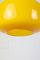 Yellow Glass Adjustable Pendant, 1960s, Image 4