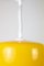 Yellow Glass Adjustable Pendant, 1960s, Image 6