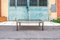 Italian Steel and Brass Coffee Table with Colorful Acrylic Glass Decorations, 1970s, Image 1