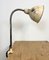 Industrielle Beige Schwanenhals Tischlampe von Instala, 1960er 7