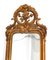 Grand Miroir Style Louis XV en Plâtre Doré 2