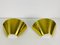 Modernist German Brass and Opaline Glass Wall Lamps, 1980s, Set of 2 4