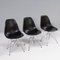 Black DSR Dining Chairs by Charles & Ray Eames for Vitra, Set of 3, Image 2