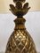 Vintage French Brass Pineapple Table Lamp from Maison Jansen 4