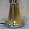 Italian Chromed Metal and Brass Bedside Lamp, Image 2