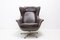 Leather Swivel Armchairs from UP Zavody, 1970s, Set of 2 10