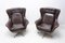 Leather Swivel Armchairs from UP Zavody, 1970s, Set of 2 3
