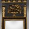 Giltwood and Ebonized Pier Mirror 6