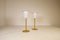 Mid-Century Modern Brass Table Lamps from Luxus, Sweden, 1970s, Set of 2 15