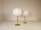 Lampes de Bureau Mid-Century en Laiton de Luxus, Sweden, 1970s, Set de 2 6