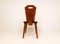 Swedish Modern Pine Dining Chairs by Bo Fjaestad, 1940s, Set of 4 5