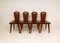 Swedish Modern Pine Dining Chairs by Bo Fjaestad, 1940s, Set of 4 4