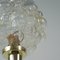 Mid-Century Bubble Glass and Brass Table Lamp by Helena Tynell for Limburg, 1960s, Image 14