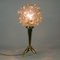 Mid-Century Bubble Glass and Brass Table Lamp by Helena Tynell for Limburg, 1960s 5