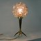 Mid-Century Bubble Glass and Brass Table Lamp by Helena Tynell for Limburg, 1960s 10