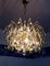 German Murano Glass and Brass Tear Drop Chandelier from Palwa, 1970 2