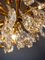 Vintage Kronleuchter aus vergoldetem Messing & Kristallglas von Lobmeyr 5