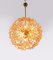 Murano Glas Sputnik Dandelion Lampe von Schelle, 1960er 4