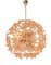 Murano Glas Sputnik Dandelion Lampe von Schelle, 1960er 2