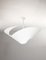 Große weiße Mid-Century Snail Decken- oder Wandlampe von Serge Mouille 3