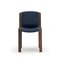300 Chairs in Wood and Sørensen Leather by Joe Colombo for Karakter, Set of 6 16