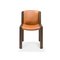 300 Chairs in Wood and Sørensen Leather by Joe Colombo for Karakter, Set of 6 7