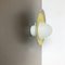 Metal & Opaline Glass Round Wall Light Sconces by Gio Ponti, Italy, 1960s, Image 2