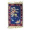 Chinese Pictorial Handmade Silk Rug with Dragon, Image 1