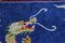 Tappeto dipinto a mano in seta con drago, Immagine 15