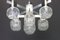 Large Chrome Chandelier by Sciolari, Italy, 1960s 6