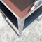 Italian Modern Chromed Steel Wood & Glass Table from Stereo and Vinyls, 1990s 10