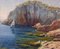 Ricard Tarrega Viladoms, Spanish Cala Landscape, Mid-20th Century, Oil on Canvas, Image 2
