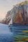Ricard Tarrega Viladoms, Spanish Cala Landscape, Mid-20th Century, Oil on Canvas, Image 3